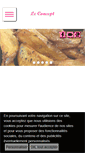 Mobile Screenshot of leconcept.fr